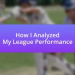 How I Analyzed My League Performance